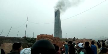 बिहार : मोतिहारी के ईंट भट्ठा में ब्लास्ट, 8 लोगों की मौत, 2 दर्जन के दबे होने की आशंका