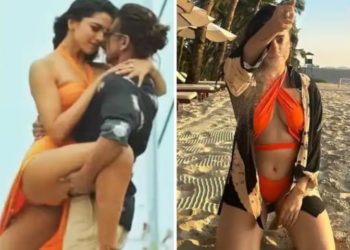 नेहा शर्मा बिकिनी बेशर्म' विवाद के बीच अब नेहा शर्मा ने पहनी ऑरेंज मोनोकिनी, शेयर कीं ये सेंशुअस फोटोज़नेहा ने बिकनी विवाद आग में घी डाला
Neha Sharma Latest Photos: नेहा शर्मा ने एक बार फिर अपनी बिकिनी फोटोज से सोशल मीडिया पर तहलका मचा दिया है. उनकी कातिलाना अदाओं पर फैंस फिदा हो गए हैं.
Neha Sharma Latest Photos: शाहरुख खान (Shah Rukh Khan) की फिल्म पठान (Pathaan) का गाना बेशर्म रंग (Besharam Rang) इन दिनों विवादों में हैं. कुछ लोगों का आरोप है कि इस गाने में दीपिका पादुकोण ने भगवा रंग की बिकिनी पहनी है, जो कि बेहद आपत्तिनजक है. इस बीच नेहा शर्मा (Neha Sharma) ने अपनी ऐसी फोटोज पोस्ट कर दी हैं, जो काफी वायरल हो रही हैं.
भगवा कलर की बिकिनी में शेयर की फोटोज
नेहा शर्मा ने इंस्टाग्राम अकाउंट पर अपनी लेटेस्ट तस्वीरों की झलक दिखाई है, जिसमें वह भगवा कलर की मोनोकिनी में नजर आ रही हैं. पहली फोटो में वह समंदर को निहारती दिख रही हैं. दूसरी फोटो में उनको बीच पर बैठकर पोज दे रही हैं. वहीं, बाकी फोटोज में नेहा ने समंदर के किनारे का खूबसूरत नजारा दिखाया है.
लोगों ने किया ट्रोल
कॉमेंट सेक्शन में कुछ लोग नेहा शर्मा की तारीफ कर रहे हैं. वहीं, भगवा कलर की मोनोकिनी को लेकर उन्हें ट्रोल भी किया जा रहा है. एक यूजर ने लिखा, भगवान का अपमान नहीं सहेगा हिंदुस्तान. दूसरे यूजर ने लिखा, भगवा रंग पहनकर बदन की नुमाइश. वहीं एक यूजर ने लिखा, ये केसरी रंग है. एक्ट्रेस को बॉयकॉट करो.
नेहा शर्मा ने इन फिल्मों में किया काम
मालूम हो कि नेहा शर्मा (Neha Sharma) ने साउथ फिल्म 'चिरुथा (Chirutha)' से फिल्मी दुनिया में कदम रखा था. इस फिल्म को करने के बाद नेहा ने 'क्या सुपर कूल हैं (Kyaa Super Kool Hain Hum)', 'यमला पगला दीवाना 2 (Yamla Pagla Deewana 2)', 'तुम बिन 2 (Tum Bin 2)' और 'मुबारकन (Mubarakan)' जैसी कई फिल्मों में काम किया.
म्यूजिक एल्बम का रह चुकी हैं हिस्सा
फिल्मों के अलावा नेहा शर्मा ने वेब सीरीज और कई शानदार म्यूजिक एल्बम्स में भी अपने काम का जलवा दिखा चुकी हैं, लेकिन उन्हें फिल्म इंडस्ट्री (Film Industry) में वो सफलता नहीं मिल पाई जिसकी उन्हें तलाश थी. हालांकि, वह बॉलीवुड इंडस्ट्री में एक्टिव हैं और आजकल अपने आने वाले प्रोजेक्ट्स को लेकर बिजी चल रही हैं.