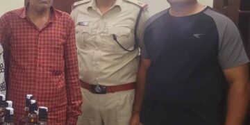 ऑपरेशन सतर्क के अंतर्गत रेल परिसर में अवैध शराब परिवहन पर आरपीएफ-जीआरपी की संयुक्त कार्यवाही