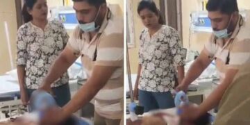 गुना मेले में हादसा: तेज हवा से उड़ा ‘मिकी माउस’ झूला, मासूम की हालत गंभीर