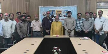 कुशाभाऊ ठाकरे पत्रकारिता विश्वविद्यालय में होली मिलन