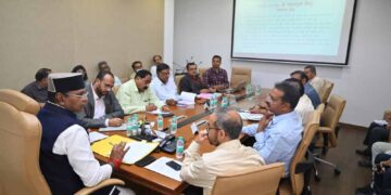 मंत्री  विश्वास कैलाश सारंग ने की सहकारिता विभाग की समीक्षा बैठक