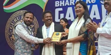 लोक संगीत के संरक्षण में योगदान पर डॉ. बड़ाईक सम्मानित, रांची में समारोह आयोजित