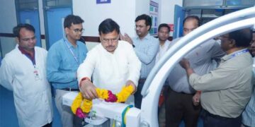 बिरला नगर अस्पताल को मिली नई सौगात, ऊर्जा मंत्री तोमर ने किया सी-आर्म मशीन का शुभारंभ