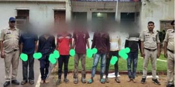 बालोद में मोबाइल टावर केबल चोर गिरोह का भंडाफोड़, 7 आरोपी गिरफ्तार